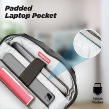 Load image into Gallery viewer, Promate Large Capacity Backpack with Multiple Compartments for 15.6” Laptops