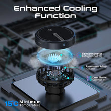 Load image into Gallery viewer, promate ActiveCool Cradleless 15W Qi2 Certified Wireless SmartPhone Charger Mount