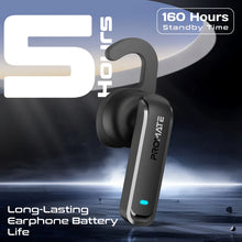 Load image into Gallery viewer, Promate 2-in-1 MagSafe Compatible 15W Wireless Car Charger with Built-in Wireless Mono ENC Earphone