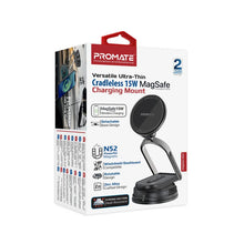 Load image into Gallery viewer, Promate Versatile Ultra-Thin Cradleless 15W MagSafe Compatible Charging Mount