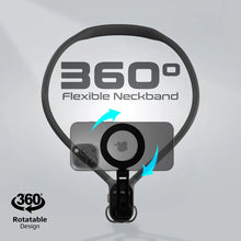 Load image into Gallery viewer, Promate Flexible Neckband MagSafe Compatible Phone Mount for Handsfree POV