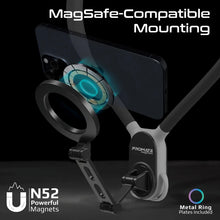 Load image into Gallery viewer, Promate Flexible Neckband MagSafe Compatible Phone Mount for Handsfree POV