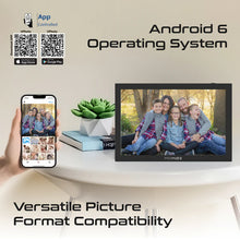 Load image into Gallery viewer, promate 10.1" Vibrant Full HD Smart Multimedia Wi-Fi Digital Photo Frame