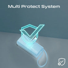 Load image into Gallery viewer, Promate Pocket Fast Charging Power Bank 5000mah with Foldable USB-C Connector and Lightning Cable