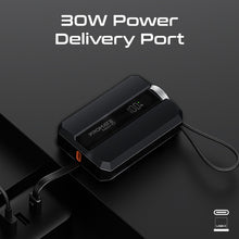 Load image into Gallery viewer, Promate Power bank For phone and apple watch 30w ultra-fast charger