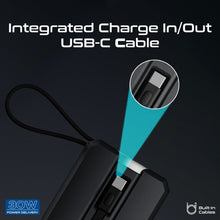 Load image into Gallery viewer, Promate Power bank For phone and apple watch 30w ultra-fast charger