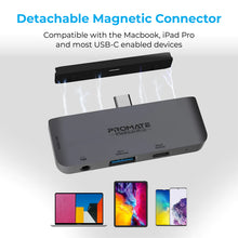 Load image into Gallery viewer, promate 4in1 USB-C Multimedia Hub
