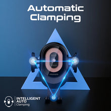 Load image into Gallery viewer, Promate 15W Transparent Auto Clamping Car Wireless Charging Mount