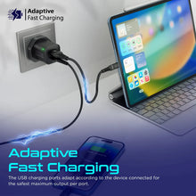 Load image into Gallery viewer, Promate Ultra-fast Dual Port Ac Charger With 25w Power Delivery And Qc 3.0