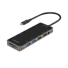 Load image into Gallery viewer, PROMATE 11 IN 1 Ultra-fast Multiport Usb-c Hub With 100w Power Delivery