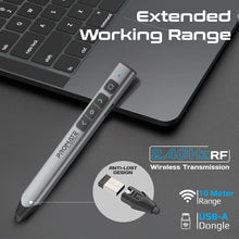 Load image into Gallery viewer, promate Universal Intuitive Wireless Presenter with Stylus Pen