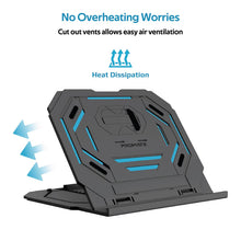 Load image into Gallery viewer, Promate Foldable Laptop and Smartphone Riser Stand