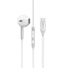 Load image into Gallery viewer, Promate High Fidelity USB-C ENC Mono Wired Earphone