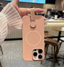 Load image into Gallery viewer, silicone magnetic phone case for iphone