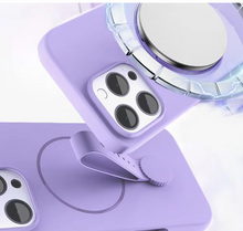 Load image into Gallery viewer, silicone magnetic phone case for iphone