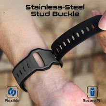 Load image into Gallery viewer, Promate Durable Two-Toned Silicone Sporty Watch Band