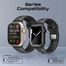 Load image into Gallery viewer, Promate Durable Two-Toned Silicone Sporty Watch Band