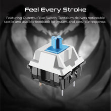 Load image into Gallery viewer, Vertux Tantalum Precision Pro Mechanical Gaming Keyboard