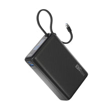 Load image into Gallery viewer, Promate 20000Mah Power Bank With Built-In Usb-C Cable, 35W Pd Fast Charging Portable Charger With Tft Smart Display, 3-Port, Usb-C, Usb-A For Ipad, Iphone 17/16 Series, Samsung S26 Ultra, Airpods More