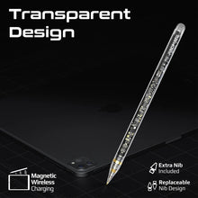 Load image into Gallery viewer, Promate Transparent Precision Active Stylus Pen with Palm Rejection