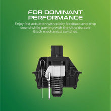 Load image into Gallery viewer, Vertux Tungsten Action Mechanical Gaming Keyboard