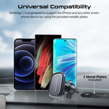 Load image into Gallery viewer, Promate SecureGrip™ AC Vent Magnetic Smartphone Holder