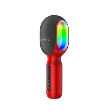 Load image into Gallery viewer, promate 5in1 wireless karaokw microphone & speaker with dynamic rgb lights