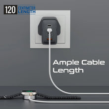 Load image into Gallery viewer, Promate Super-Fast Fabric Braided Apple Watch Charging Cable