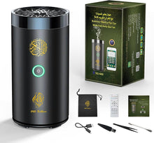 Load image into Gallery viewer, Electric incense burner with complete Quran, remote control operated SQ-600