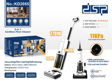 Load image into Gallery viewer, DSP vacuum cleaner 178W with 2600mAh lithium battery