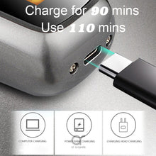 Load image into Gallery viewer, BRAVE Mini Men’s Hair Trimmer Zero Gapped T-Blade Beard Trimmer