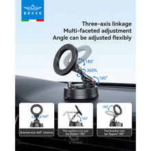 Load image into Gallery viewer, BRAVE Vacuum Suction Magnetic Car Mount