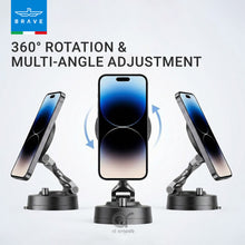 Load image into Gallery viewer, BRAVE Vacuum Suction Magnetic Car Mount