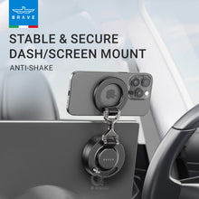 Load image into Gallery viewer, BRAVE Vacuum Suction Magnetic Car Mount