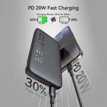 Load image into Gallery viewer, Voltme Power Bank with Type-C & USB Swift 10000mAh Fast Charging