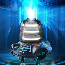 Load image into Gallery viewer, Bluetooth Speaker Table Desk Lamp Clock Audio RGB Rhythm Atmosphere Light Waterfall Bass Wireless Speakers