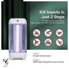 Load image into Gallery viewer, Brave 15W Electric Insect Killer Bug Zapper with 1800V Mosquito Lamp-bik04