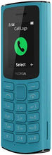 Load image into Gallery viewer, Nokia 105 4G phone with long-lasting battery, dual SIM cards and 128 MB storage capacity