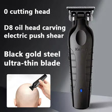 Load image into Gallery viewer, KEMEI Mens Hair Clippers Trimmers 0mm T-Blade Bald Head Beard Trimmer KM-2299