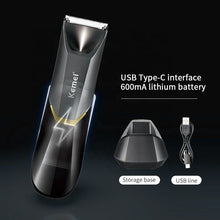 Load image into Gallery viewer, kemei Usb Fast Charging Waterproof Body Hair Trimmer