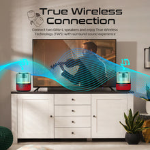 Load image into Gallery viewer, Promate Hd Lumisound® 360° Surround Sound Speaker 10w