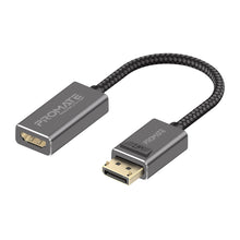 Load image into Gallery viewer, PROMATE DisplayPort to HDMI Adapter Max HDMI Resolution 4K/60Hz, 1080p/60Hz MEDIALINK-DP