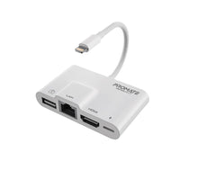 Load image into Gallery viewer, Promate 4-in-1 Multimedia Hub With Lightning Connector