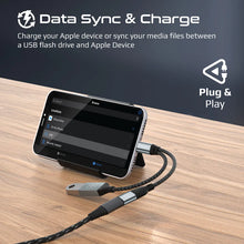 Load image into Gallery viewer, promate OTG Media Adapter for iOS Devices