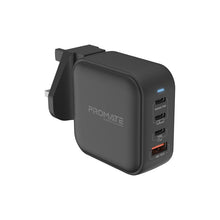 Load image into Gallery viewer, Promate 100W Power Delivery GaNFast™ Charger with Quick Charge 3.0