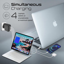 Load image into Gallery viewer, Promate 100W Power Delivery GaNFast™ Charger with Quick Charge 3.0