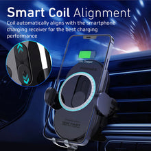 Load image into Gallery viewer, Promate 15W Smart Sensor Car Wireless Charger