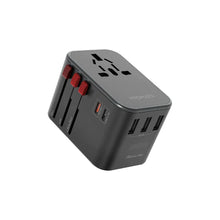 Load image into Gallery viewer, Promate Smart Charging Surge Protected Universal Travel Adapter 36w