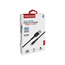 Load image into Gallery viewer, Promate Super Flexible Data And Charge Usb-c Cable