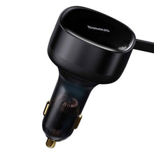 Load image into Gallery viewer, Baseus Enjoyment Retractable 2-in-1 Car Charger C+L 30W